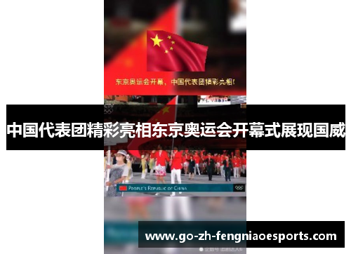 中国代表团精彩亮相东京奥运会开幕式展现国威